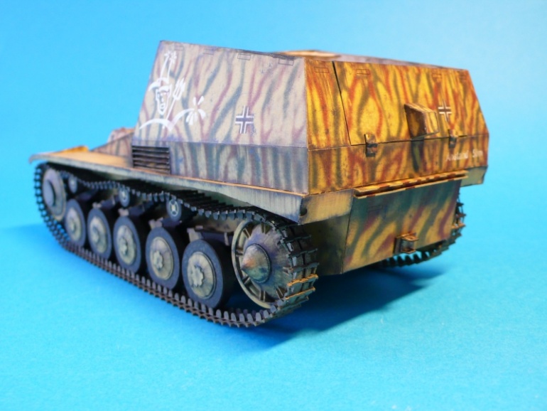 Sd. Kfz. 124 Wespe (Plná velikost v novém okně) Sd. Kfz. 124 Wespe