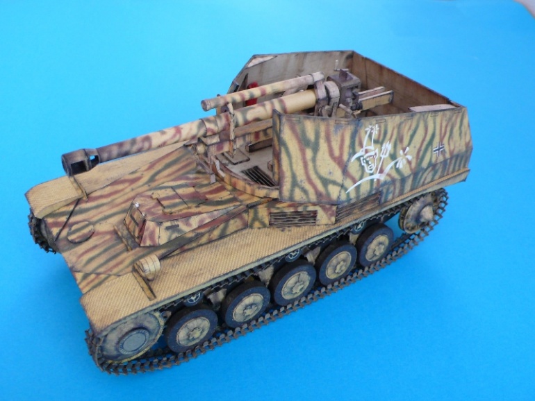 Sd. Kfz. 124 Wespe (Plná velikost v novém okně) Sd. Kfz. 124 Wespe