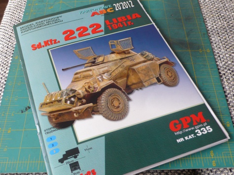 Sd. Kfz. 222 Libia 1941 Sd. Kfz. 222 Libia 1941