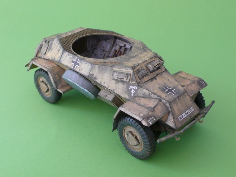Sd. Kfz. 222 Libia 1941 Sd. Kfz. 222 Libia 1941