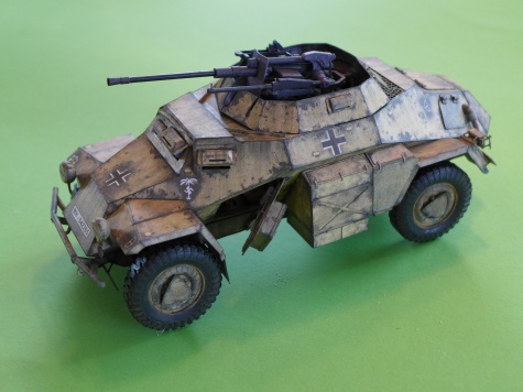 Sd. Kfz. 222 Libia 1941 Sd. Kfz. 222 Libia 1941