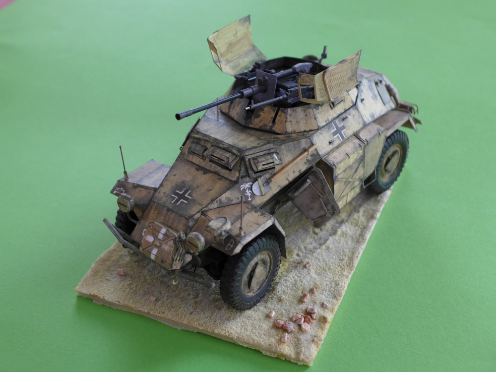 Sd. Kfz. 222 Libia 1941 (Plná velikost v novém okně) Sd. Kfz. 222 Libia 1941