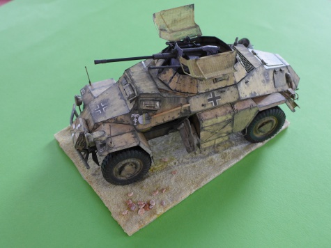 Sd. Kfz. 222 Libia 1941 Sd. Kfz. 222 Libia 1941