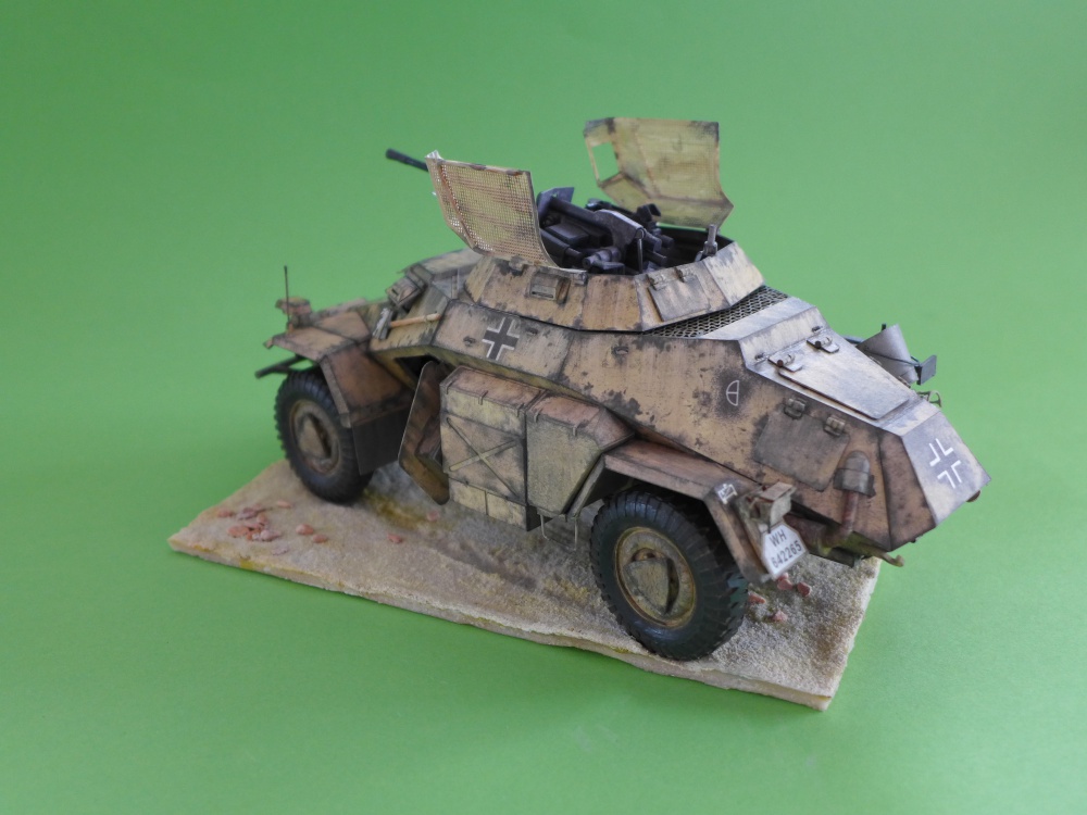 Sd. Kfz. 222 Libia 1941 (Plná velikost v novém okně) Sd. Kfz. 222 Libia 1941