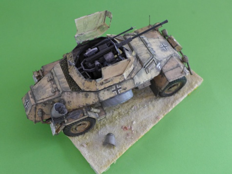 Sd. Kfz. 222 Libia 1941 Sd. Kfz. 222 Libia 1941