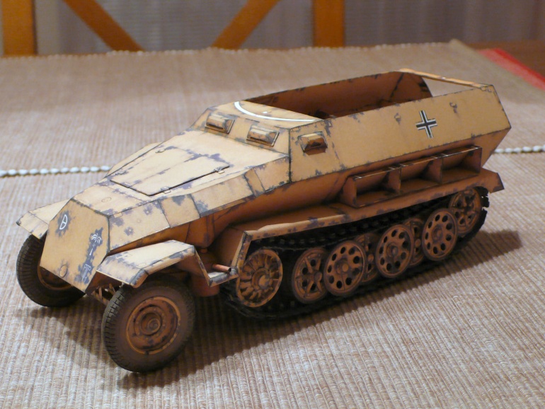 Sd. Kfz. 251/1 Ausf. C (Plná velikost v novém okně) Sd. Kfz. 251/1 Ausf. C