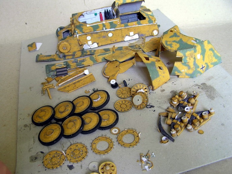 Sd.Kfz. 138 Marder III Ausf. H (Plná velikost v novém okně) Sd.Kfz. 138 Marder III Ausf. H