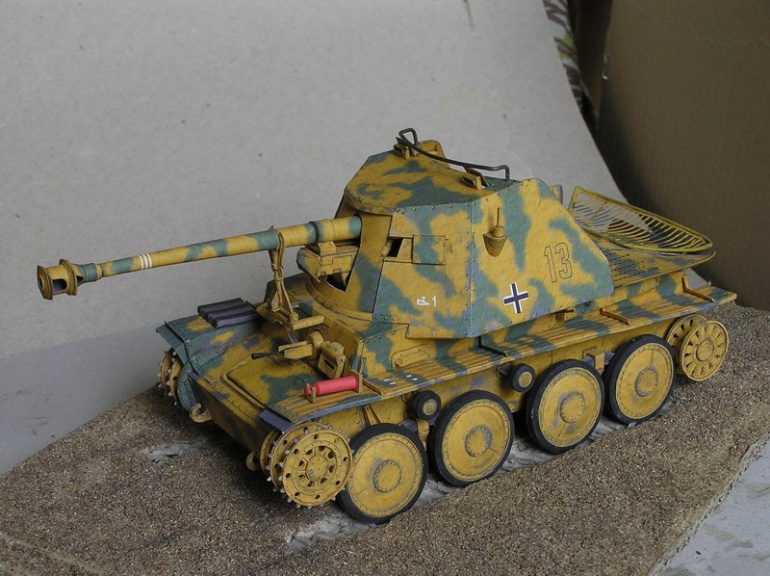 Sd.Kfz. 138 Marder III Ausf. H (Plná velikost v novém okně) Sd.Kfz. 138 Marder III Ausf. H