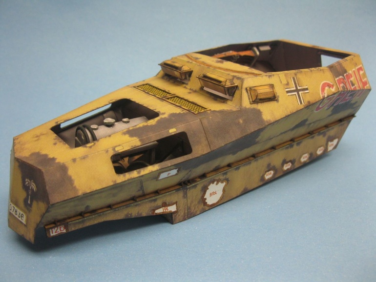 Sd.Kfz. 250/3 Greif / GPM / Kovář (Plná velikost v novém okně) Sd.Kfz. 250/3 Greif / GPM / Kovář