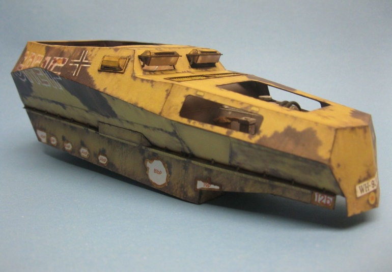 Sd.Kfz. 250/3 Greif / GPM / Kovář (Plná velikost v novém okně) Sd.Kfz. 250/3 Greif / GPM / Kovář