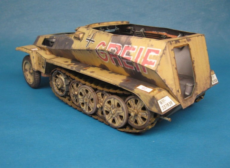 Sd.Kfz. 250/3 Greif / GPM / Kovář (Plná velikost v novém okně) Sd.Kfz. 250/3 Greif / GPM / Kovář