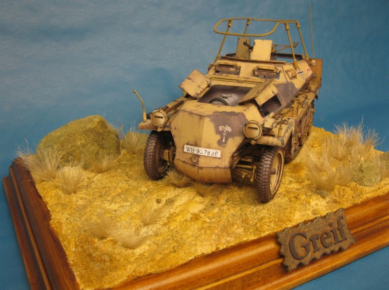 Sd.Kfz. 250/3 Greif / GPM / Kovář (Plná velikost v novém okně) Sd.Kfz. 250/3 Greif / GPM / Kovář