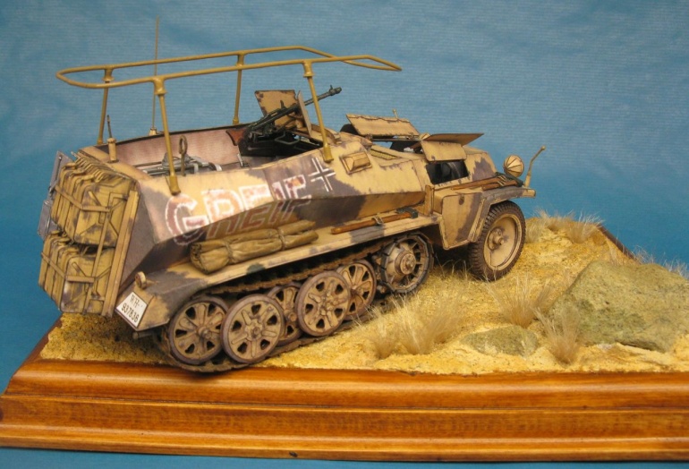 Sd.Kfz. 250/3 Greif / GPM / Kovář (Plná velikost v novém okně) Sd.Kfz. 250/3 Greif / GPM / Kovář
