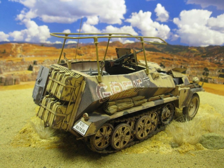 Sd.Kfz. 250/3 Greif / GPM / Kovář (Plná velikost v novém okně) Sd.Kfz. 250/3 Greif / GPM / Kovář