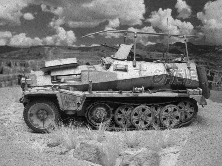Sd.Kfz. 250/3 Greif / GPM / Kovář (Plná velikost v novém okně) Sd.Kfz. 250/3 Greif / GPM / Kovář