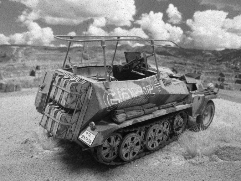 Sd.Kfz. 250/3 Greif / GPM / Kovář (Plná velikost v novém okně) Sd.Kfz. 250/3 Greif / GPM / Kovář