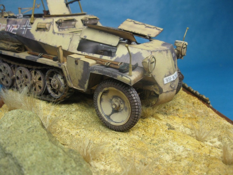 Sd.Kfz. 250/3 Greif / GPM / Kovář (Plnďż˝ velikost v novďż˝m oknďż˝) Sd.Kfz. 250/3 Greif / GPM / Kovář