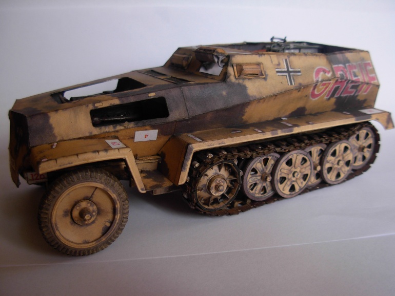 Sd.Kfz. 250-3 GREIF (Plná velikost v novém okně) Sd.Kfz. 250-3 GREIF