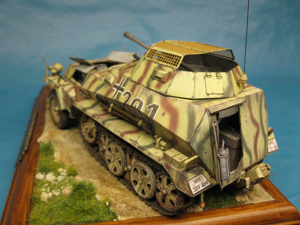 Sd.Kfz. 250/9 Ausf A - Kovář (Plná velikost v novém okně) Sd.Kfz. 250/9 Ausf A - Kovář