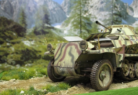 Sd.Kfz. 250/9 Ausf A - Kovář Sd.Kfz. 250/9 Ausf A - Kovář