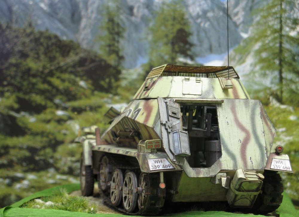 Sd.Kfz. 250/9 Ausf A - Kovář (Plná velikost v novém okně) Sd.Kfz. 250/9 Ausf A - Kovář