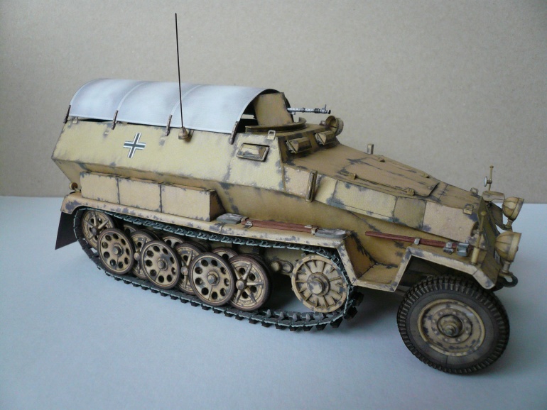 Sd.Kfz. 251/1 Ausf.c (Plná velikost v novém okně) Sd.Kfz. 251/1 Ausf.c
