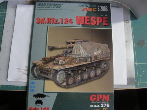 Sd.Kfz.124 Wespe / GPM / 1:25 Sd.Kfz.124 Wespe / GPM / 1:25