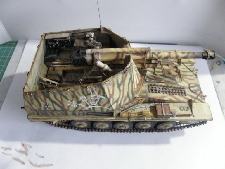 Sd.Kfz.124 Wespe / GPM / 1:25 (Plná velikost v novém okně) Sd.Kfz.124 Wespe / GPM / 1:25