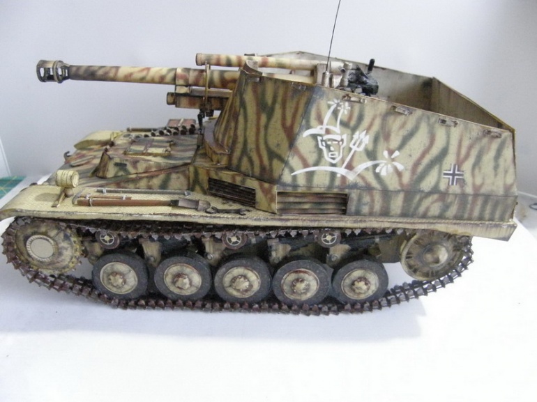 Sd.Kfz.124 Wespe / GPM / 1:25 (Pln� velikost v nov�m okn�) Sd.Kfz.124 Wespe / GPM / 1:25