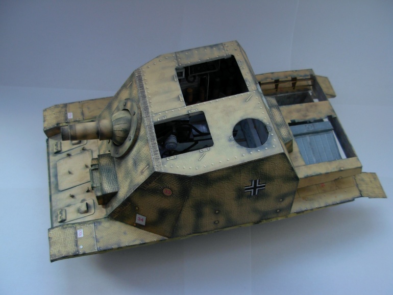 sd.kfz.166 brummbär (Plná velikost v novém okně) sd.kfz.166 brummbär