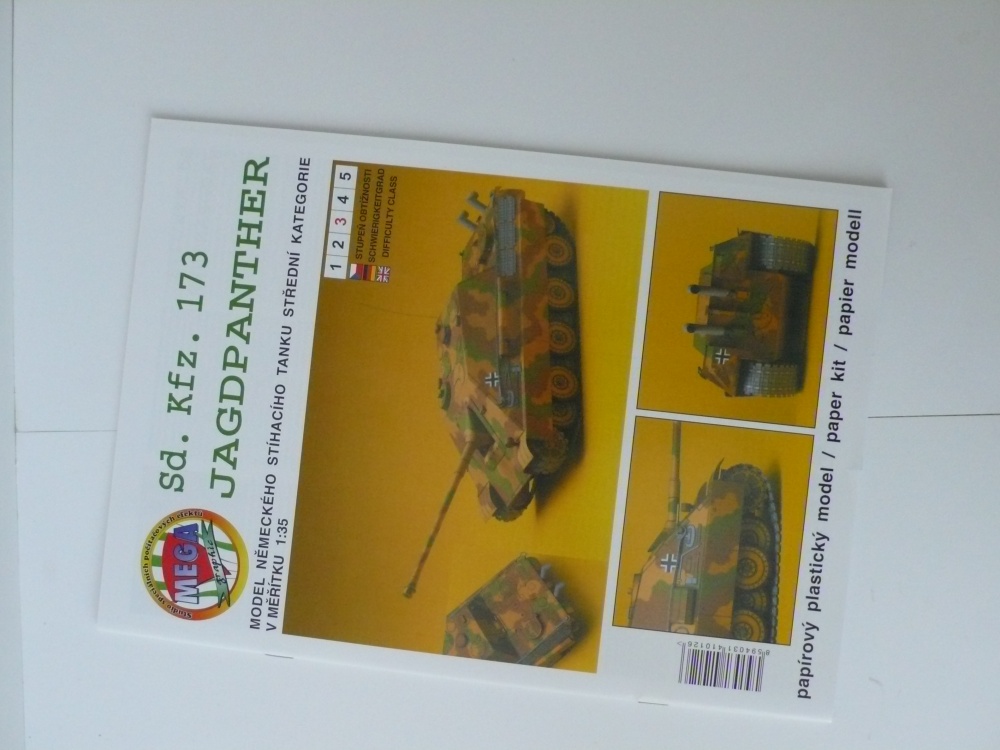Sd.Kfz.173 Jagdpanther (Plná velikost v novém okně) Sd.Kfz.173 Jagdpanther