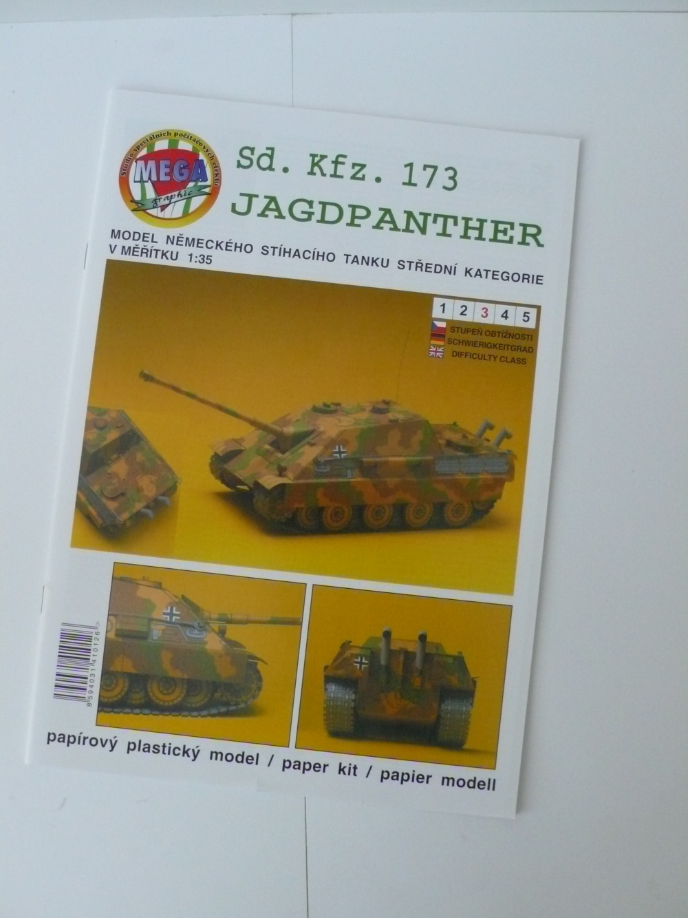 Sd.Kfz.173 Jagdpanther (Plná velikost v novém okně) Sd.Kfz.173 Jagdpanther