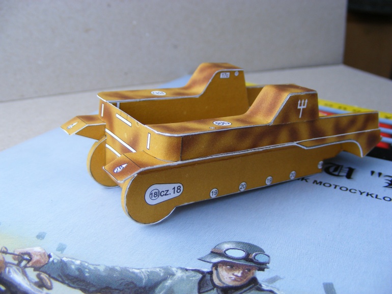 Sd Kfz 2 NSU Kettenkrad (Plná velikost v novém okně) Sd Kfz 2 NSU Kettenkrad