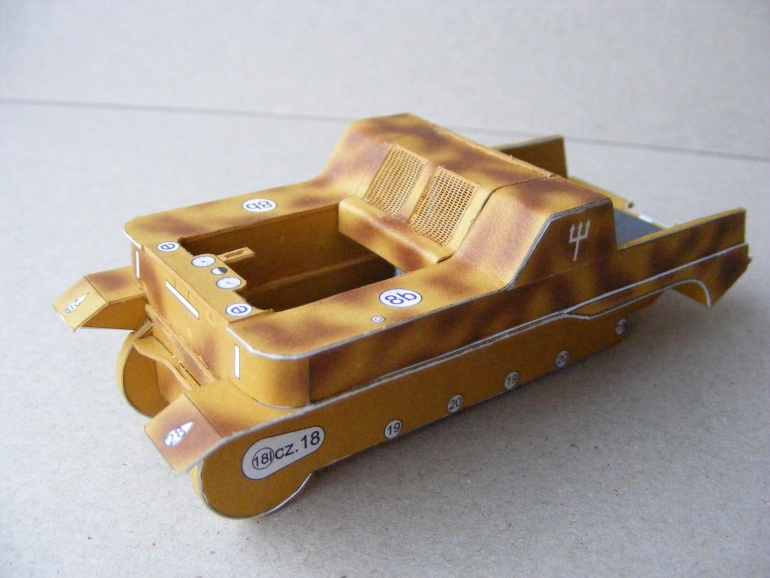 Sd Kfz 2 NSU Kettenkrad (Plná velikost v novém okně) Sd Kfz 2 NSU Kettenkrad