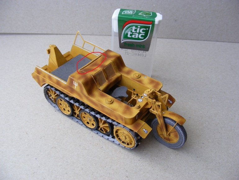 Sd Kfz 2 NSU Kettenkrad (Plná velikost v novém okně) Sd Kfz 2 NSU Kettenkrad