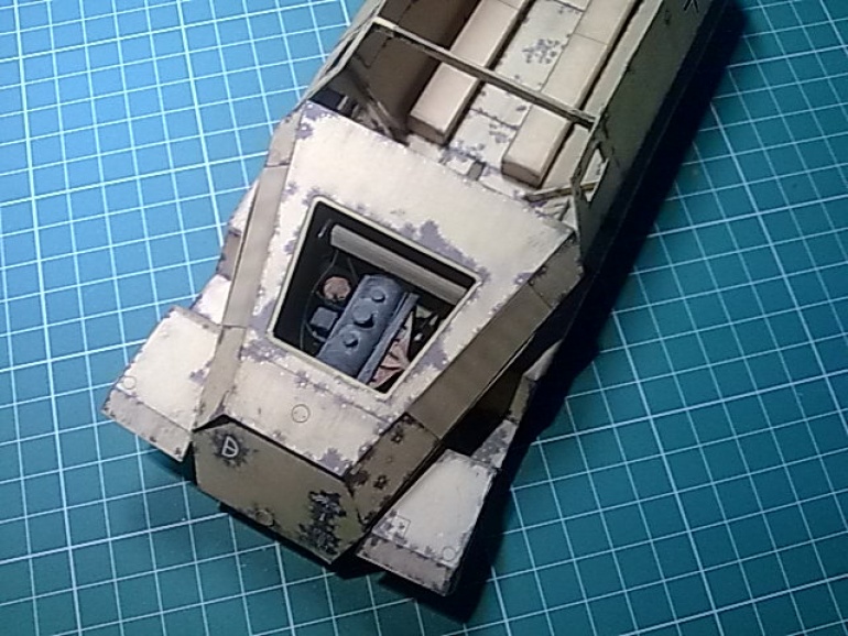Sd.Kfz.251/1 Aufs.C (Plná velikost v novém okně) Sd.Kfz.251/1 Aufs.C