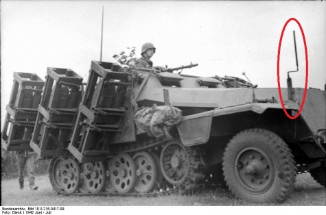 Sd. Kfz. 251/1 Ausf A WURFRAHMEN 40 Sd. Kfz. 251/1 Ausf A WURFRAHMEN 40