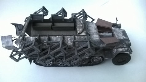 Sd. Kfz. 251/1 Ausf A WURFRAHMEN 40 Sd. Kfz. 251/1 Ausf A WURFRAHMEN 40