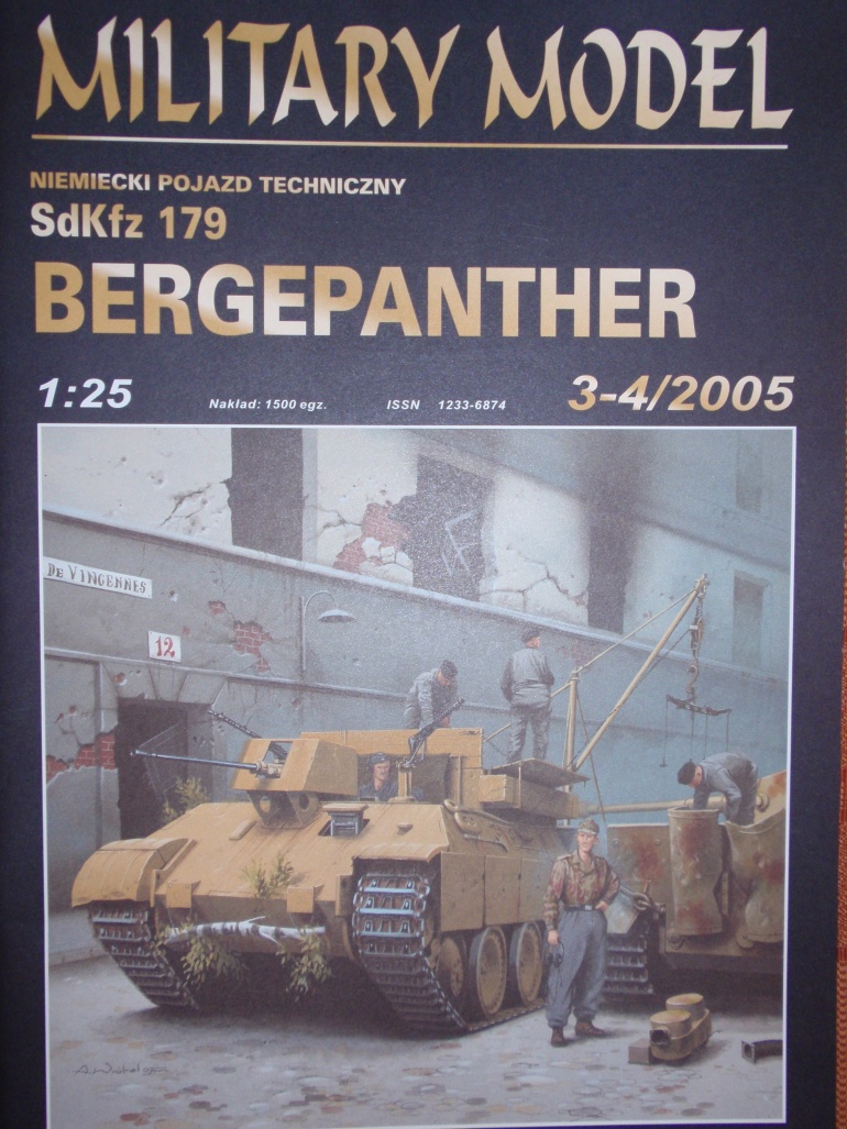 SdKfz 179 Bergepanther (Plná velikost v novém okně) SdKfz 179 Bergepanther