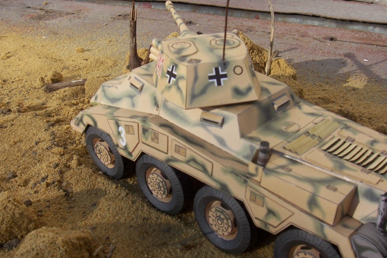 SdKfz 234/2 Puma (Plná velikost v novém okně) SdKfz 234/2 Puma