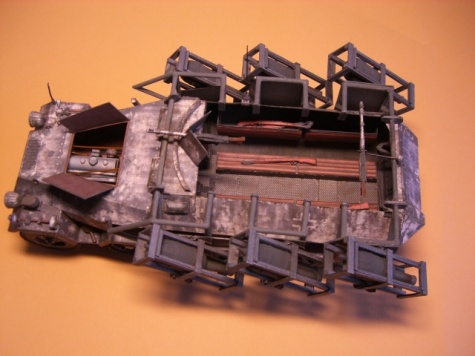 SdKfz 251 1  Ausf A  WURFRAHMEN 40