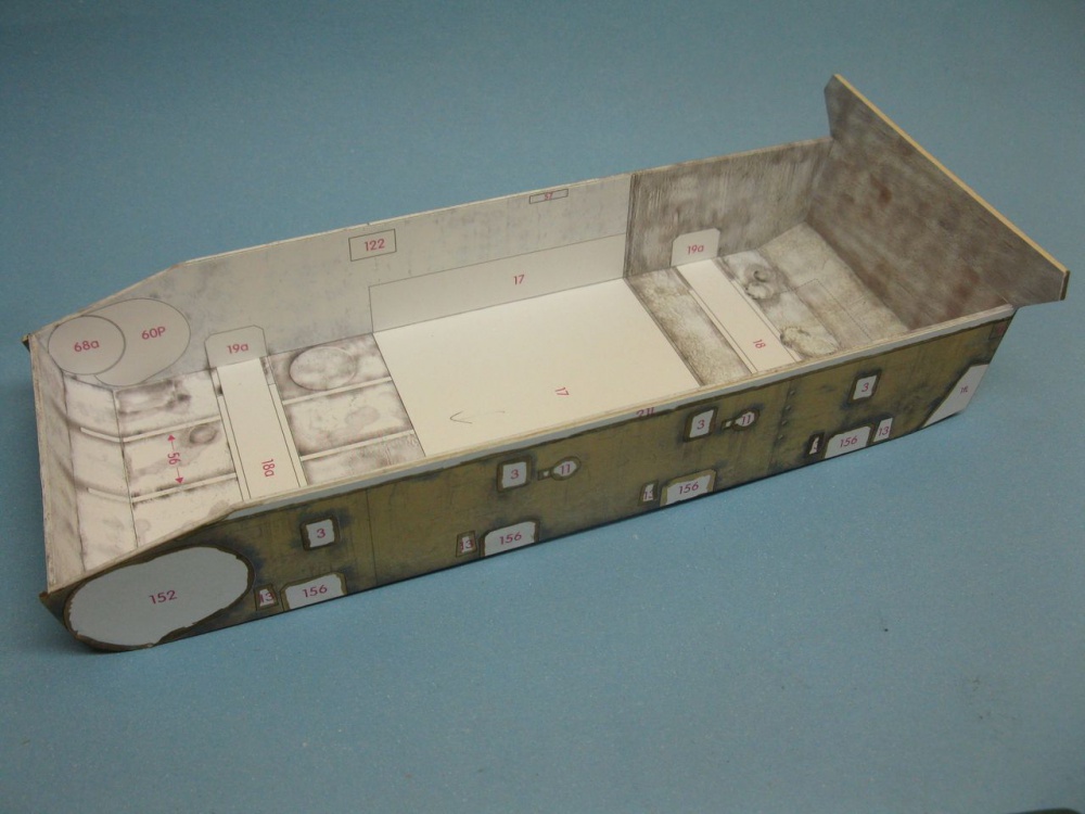 Sd.Kfz.166 BRUMMBAR / GPM / 1:25 Kovář (Plná velikost v novém okně) Sd.Kfz.166 BRUMMBAR / GPM / 1:25 Kovář