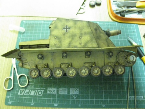 Sd.Kfz.166 BRUMMBAR / GPM / 1:25 Kovář Sd.Kfz.166 BRUMMBAR / GPM / 1:25 Kovář