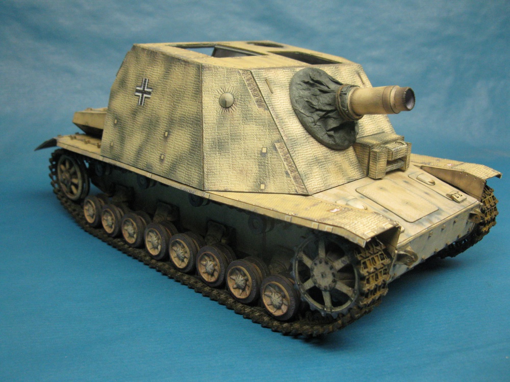 Sd.Kfz.166 BRUMMBAR / GPM / 1:25 Kovář (Plná velikost v novém okně) Sd.Kfz.166 BRUMMBAR / GPM / 1:25 Kovář