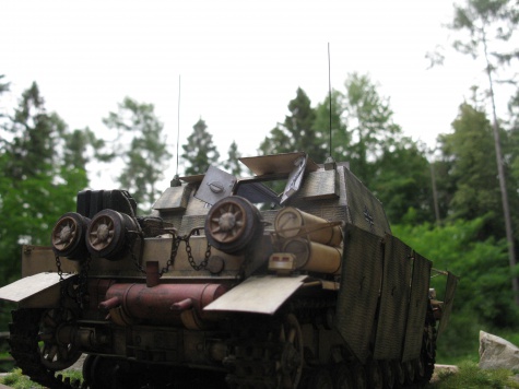 Sd.Kfz.166 BRUMMBAR / GPM / 1:25 Kovář Sd.Kfz.166 BRUMMBAR / GPM / 1:25 Kovář
