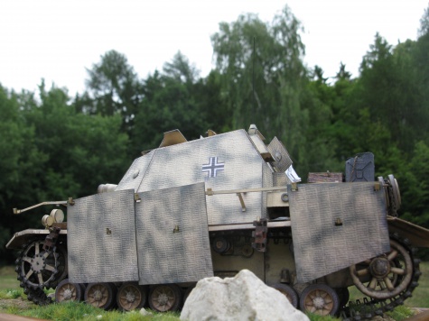 Sd.Kfz.166 BRUMMBAR / GPM / 1:25 Kovář Sd.Kfz.166 BRUMMBAR / GPM / 1:25 Kovář