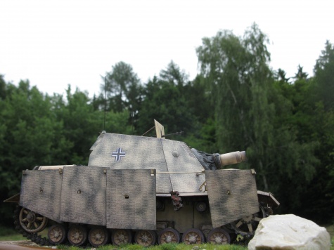 Sd.Kfz.166 BRUMMBAR / GPM / 1:25 Kovář Sd.Kfz.166 BRUMMBAR / GPM / 1:25 Kovář