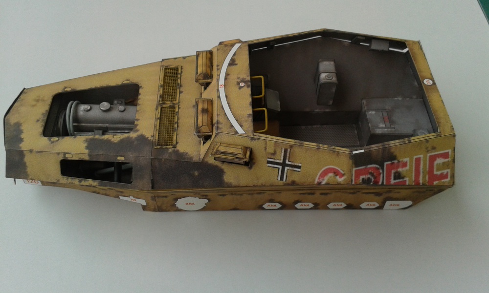 Sd. Kfz. 250/3 (Plná velikost v novém okně) Sd. Kfz. 250/3