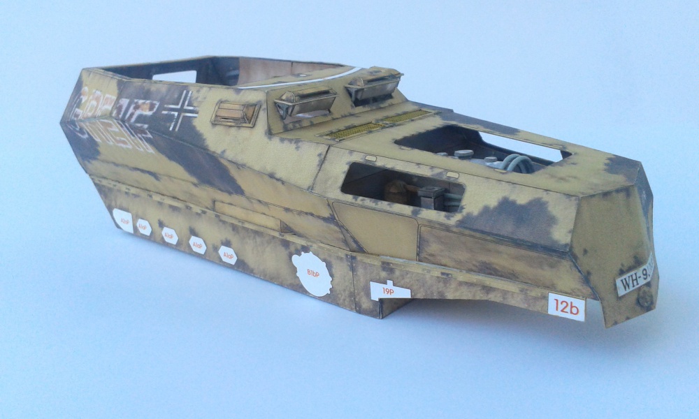 Sd. Kfz. 250/3 (Plná velikost v novém okně) Sd. Kfz. 250/3