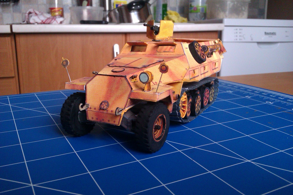 Sdkfz 251/1 provedení D (Plná velikost v novém okně) Sdkfz 251/1 provedení D